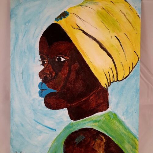 SURINAAMSE ART OP CANVAS