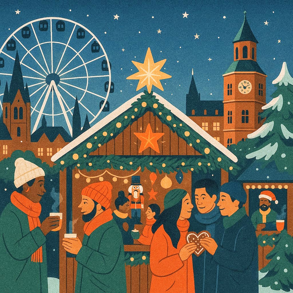 busreis kerstmarkt dusseldorf